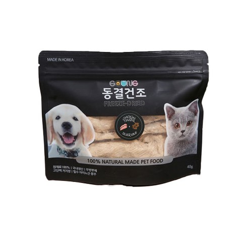 궁 반려동물 닭안심 동결건조 간식 40g, 마따따비맛, 1개