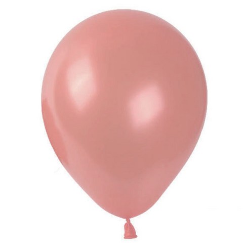 스탠다드 펄풍선 30cm, 펄로즈골드, 100개