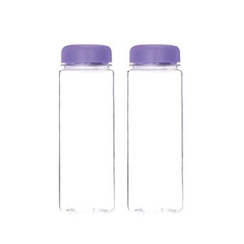 보틀트리 무지 미니 트라이탄 마이보틀 2p, 퍼플, 500ml, 2개