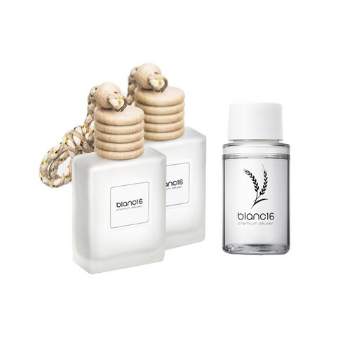 블랑16 디퓨저 본품 20ml x 2p + 리필 20ml 세트, 바닐라엠버, 1세트