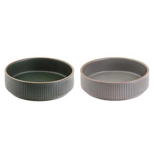 로얄베일 라포레 찬기 10.5cm, 우드그린, 스톤그레이, 2개