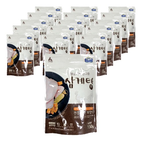벨버드 반려동물 보양식 150g, 삼계탕, 16개