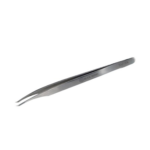 블랙베리 속눈썹연장 핀셋, SV-7A, 1개