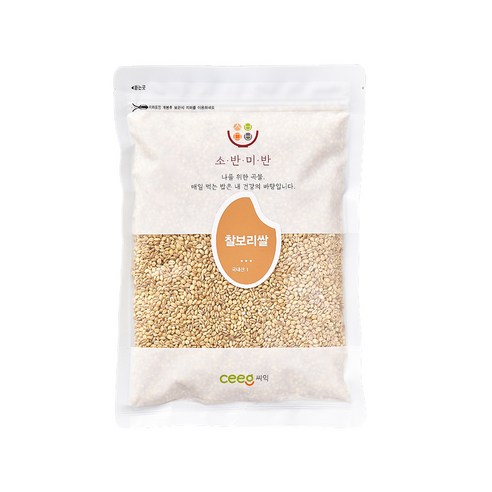 씨익 소반미반 찰보리, 500g, 1개