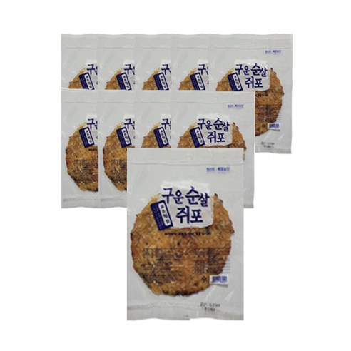 서울지앤이 구운 순살 쥐포, 36g, 30개 쥐포종류 Best Top5