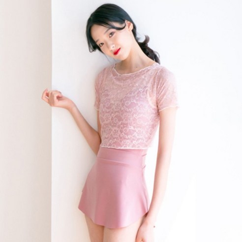 워머 가디건 레이스 크롭탑 발레복
