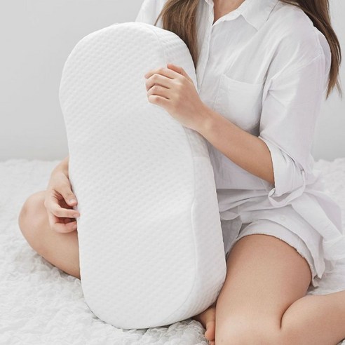 메모리폼 꿀잠 마약 에어매쉬 베개, 화이트