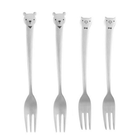 엘포레 티포크 세트, 1세트, 아곰 티포크 2p + 코코 티포크 2p