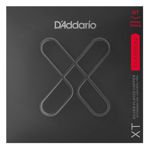 다다리오 XT 고급 코팅 클래식기타줄 XT Normal Tension, XTC45, 혼합색상, 1개