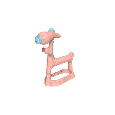 3D 앙쥬 기린 팔찌 치발기 노꼭지, 단품, Pink, 1개