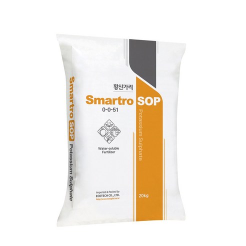 에코테크 Smartro 황산가리 수용성 비료 20kg, 1개
