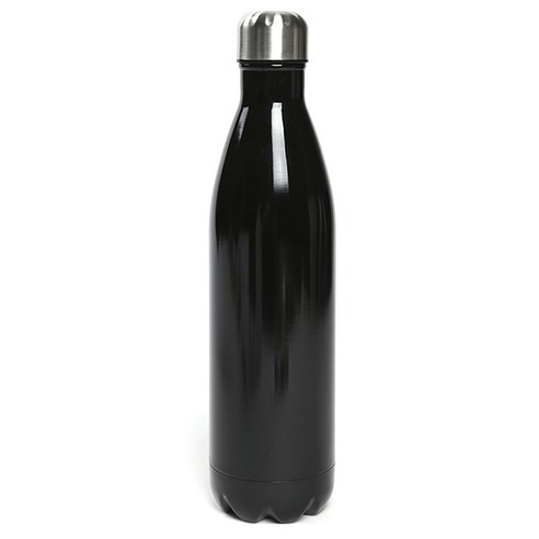 스텔라 유광 진공 보온병, 블랙, 1L