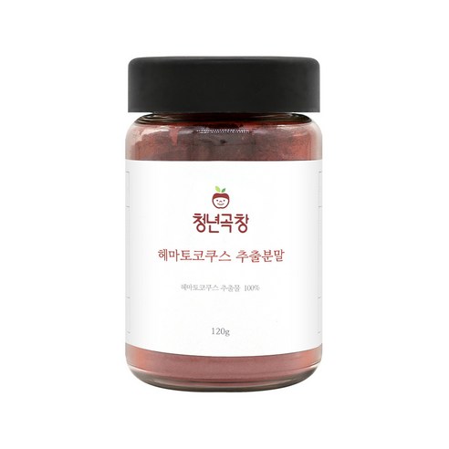 청년곡창 헤마토코쿠스 추출분말, 120g, 1개
