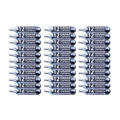 트레벨로 비나사산 CO2 카트리지 12g x 50p, 혼합색상, 1개
