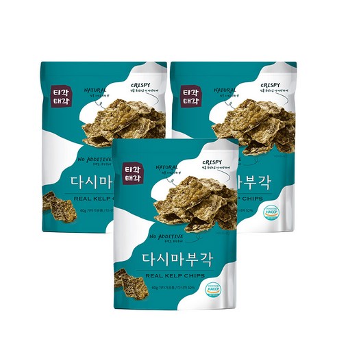 티각태각 다시마부각, 60g, 3개