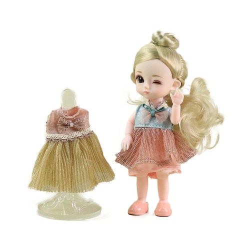 사리엘 셀러브리티즈 구체관절인형 + 옷 2p + 신발 2p, 16cm, 주디, 1세트