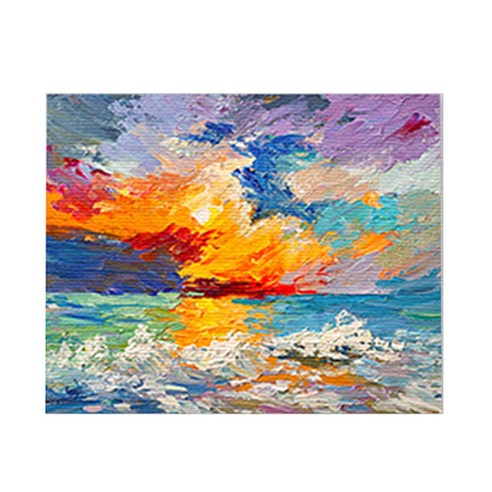 원더아트 DIY 그림 그리기 세트, E22  새로운시작, 1개