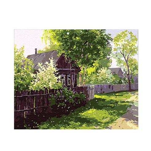 원더아트 DIY 그림 그리기 세트, E4 아침정원, 1개