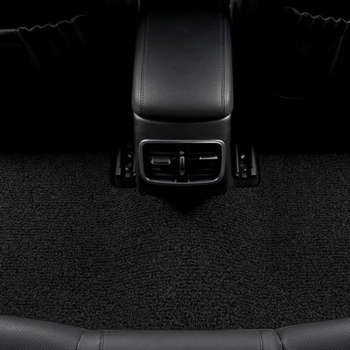 만도 와이드 볼륨쿠션 코일카매트 확장형, 쉐보레 트레일블레이저 4륜 2020.2~, 블랙