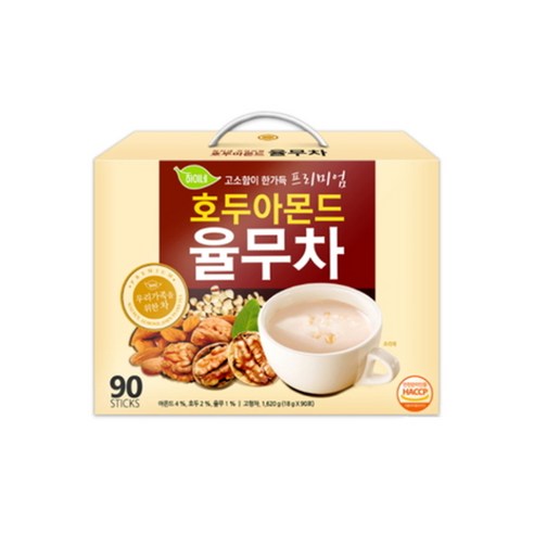 하이네 프리미엄 호두아몬드 율무차, 18g, 90개입, 1개