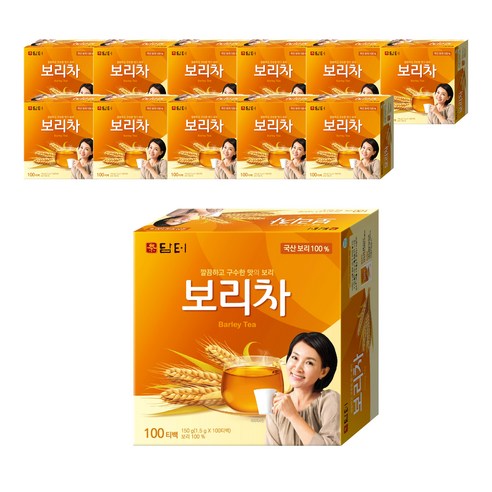 담터 보리차, 1.5g, 100개입, 12개