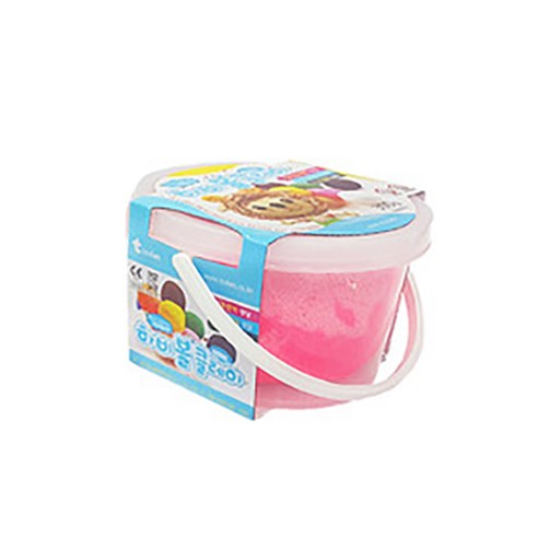 토단교재 유아용 하비 볼클레이, 형광핑크, 300g