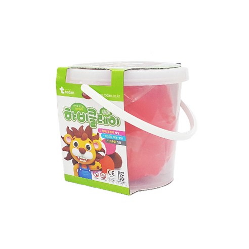 토단교재 하비 클레이, 빨강, 500g