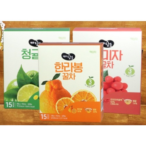 신선한 제주 한라봉으로 만든 액상차, 휴대하기 편리한 파우치 형태, 풍부한 맛과 향의 한 스틱