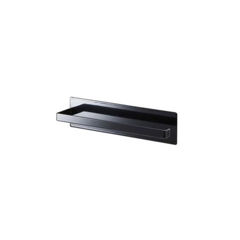 살림의기술 자석식 철제 키친타올 걸이랙, 블랙, 1개