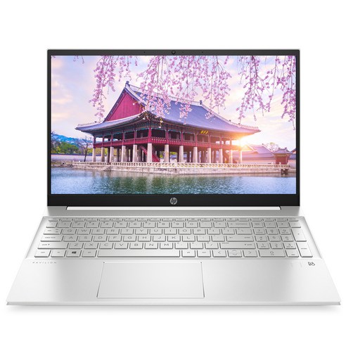 HP 2021 Pavilion 15, 화이트, 코어i7 11세대, 512GB, 16GB, WIN10 Home, 15-eg0501TU