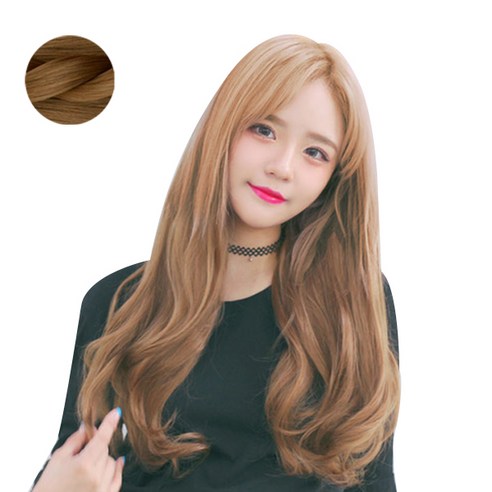 고운머리 헤어 스타일피스 바디S컬 웨이브 30호, 골드카라멜, 1개