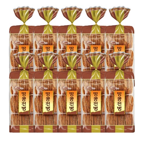 청우 땅콩전병, 320g, 10개