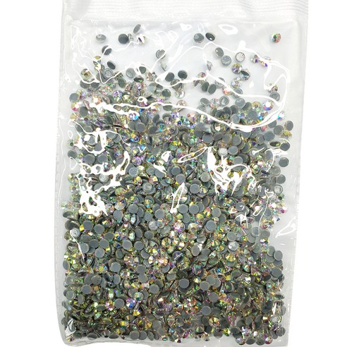 비즈라이프 MC컷 핫픽스 큐빅 크리스탈AB 파츠 ss30 6.2~6.4mm 288p, ss30/6.2-6.4mm, 288개