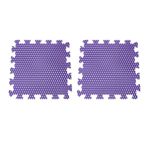 마추미 퍼즐 미끄럼방지매트 30 x 30 cm, 퍼플, 2개