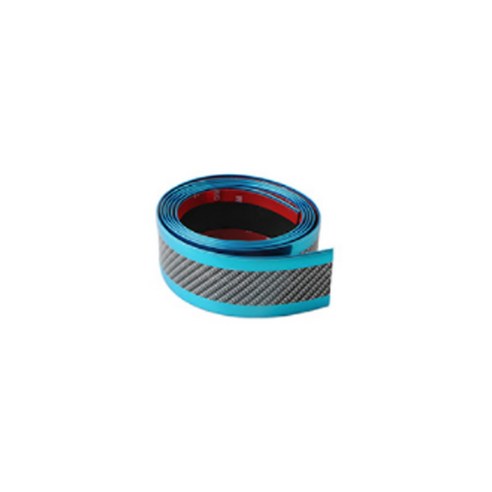 리젠스 차량용 카본무늬 띠 스트랩 10cm x 3m, 블루, 1개