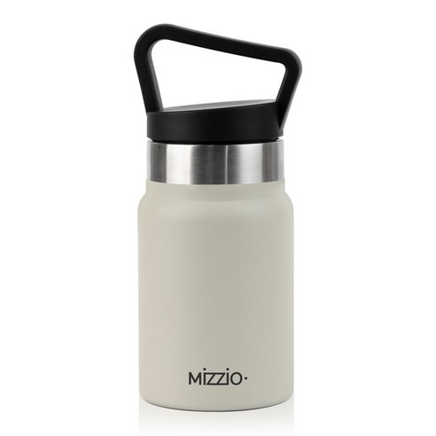 Mizzio 파스텔 핸들 텀블러, 베이지, 350ml