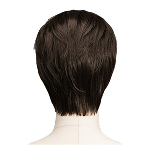 가발나라 남성용 크롭볼륨컷 통가발 M, 내츄럴브라운, 1개