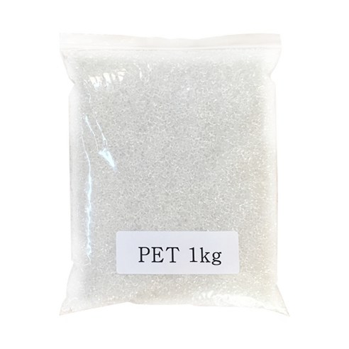 소백사 PP 알갱이 1kg, 4개, 투명