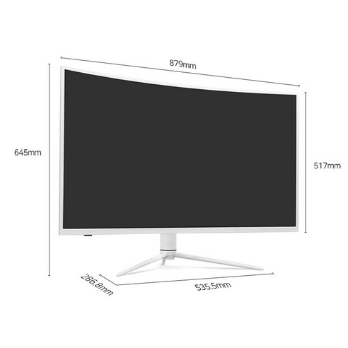 한성컴퓨터 97.8cm QHD 144 커브드 게이밍 모니터
