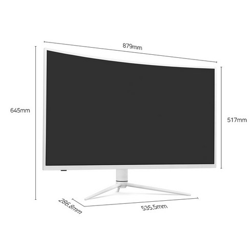 커브드 게이밍 모니터의 최상의 게임 경험을 위한 한성컴퓨터 97.8cm QHD 144