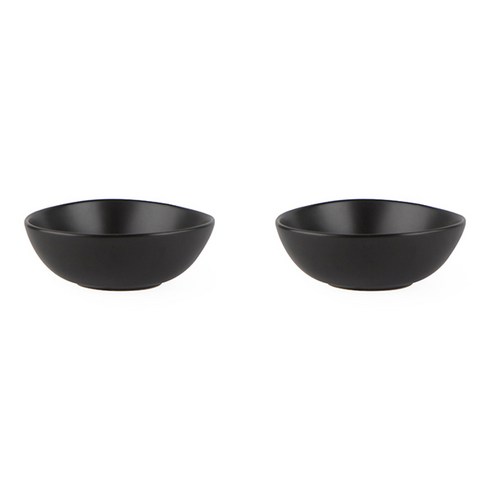 에라토 페블 조약돌 볼 15.5cm, 블랙, 2개