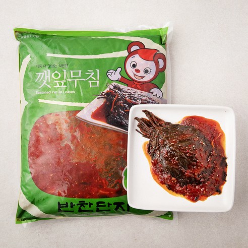 반찬단지 깻잎무침, 4kg, 1개