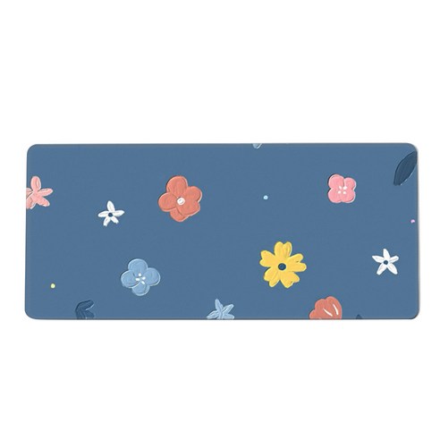 소프트사무 마우스장패드 90 x 40 x 0.3 cm, 꽃잎, 1개