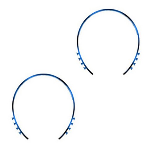 브로이스터 마스크 귀보호대 머리띠 걸이 10mm, 투톤네이비, 2개