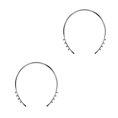 브로이스터 마스크 귀보호대 머리띠 걸이 10mm, 투톤그레이, 2개