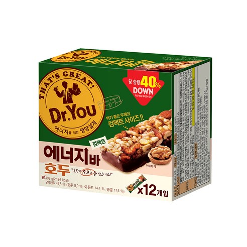 닥터유 에너지바 호두