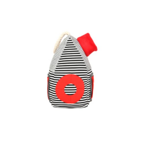 퍼피아 반려동물 노즈워크 하우스 장난감 12 x 24.5 x 12 cm, 스트라이프, 1개