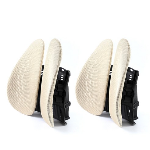 카템 3D 허리 자세교정 쿠션 CT210, 베이지, 2개