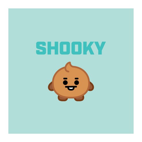 아이러브페인팅 BT21 DIY PAINTING_BABY 20 x 20 cm, SHOOKY, 1개