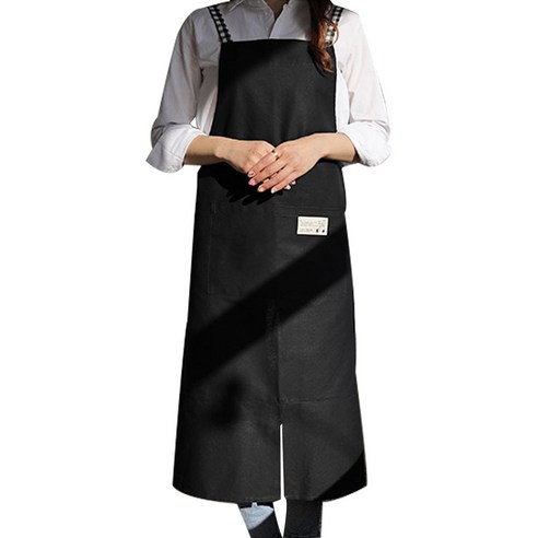골드얀 조이 앞치마 L, 블랙, 1개